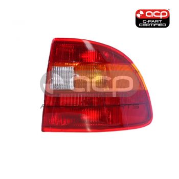 Tail Lamp Drivers Side Certified Suits Holden Astra TR Sedan 9/1996 to 8/1998