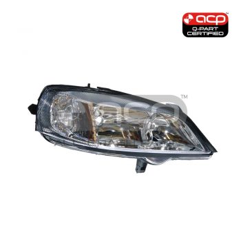 Halogen Manual Adjust Head Lamp Drivers Side Certified Suits Holden Astra TS 1998 to 2006
