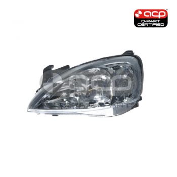 Head Lamp Passenger Side Certified Suits Holden Barina XC 2001 to 2011