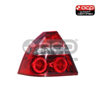 Tail Lamp Passenger Side Certified Suits Holden Barina TK Sedan 6/2008 to 11/2011