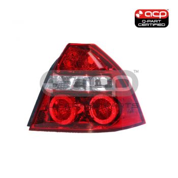 Tail Lamp Drivers Side Certified Suits Holden Barina TK Sedan 6/2008 to 11/2011