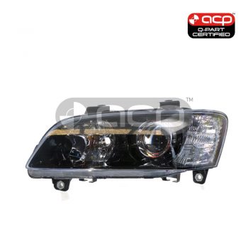 Black Projector Head Lamp Passenger Side Certified suits Holden Commodore VE 8/2006 to 9/2010