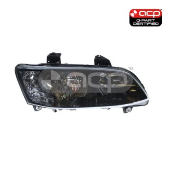 Black Head Lamp Drivers Side Certified suits Commodore VEII 9/2010 to 4/2013