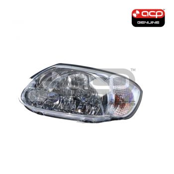 Head Lamp Passenger Side Genuine Suits Hyundai Accent GL LC 8/2003 to 2006