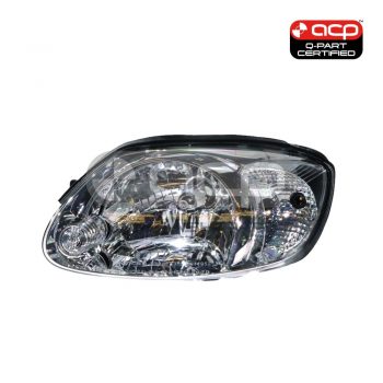 Head Lamp Passenger Side Certified Suits Hyundai Accent GL LC 8/2003 to 2006