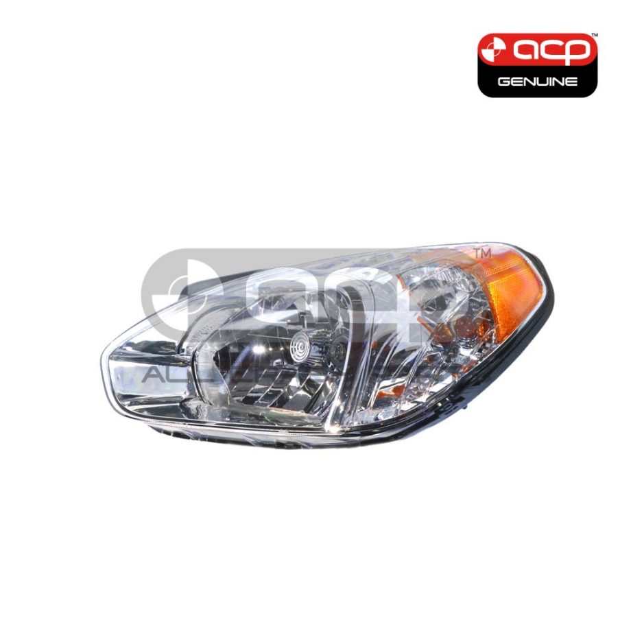 Head Lamp Passenger Side Genuine Suits Hyundai Accent MC 2006 to 2009