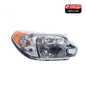 Head Lamp Drivers Side Genuine Suits Hyundai Accent MC 2006 to 2009