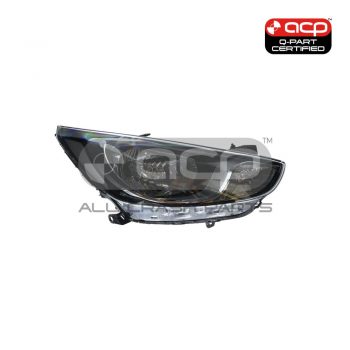 Head Lamp Drivers Side Certified Suits Hyundai Accent RB 2011 to 2013