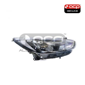 Head Lamp Drivers Side Genuine Suits Hyundai Accent RB 2013 to 2017
