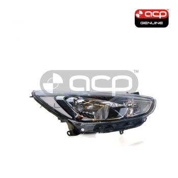 Halogen Head Lamp Drivers Side Genuine Suits Hyundai Accent RB 2017 to 2019