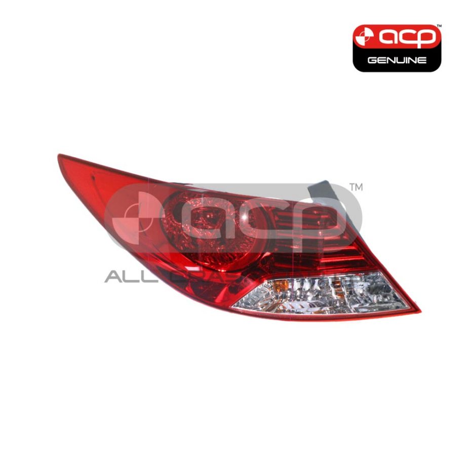 Tail Lamp Passenger Side Genuine Suits Hyundai Accent RB 2011 to 2017
