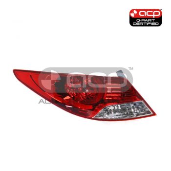 Tail Lamp Passenger Side Certified Suits Hyundai Accent RB 2011 to 2017