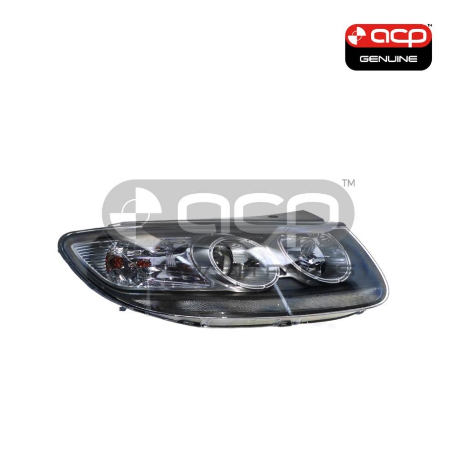 Head Lamp Drivers Side Genuine Suits Hyundai Santa Fe CM 2006 to 2009