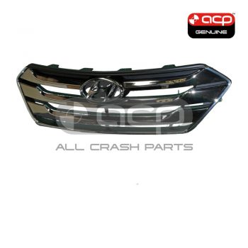 Chrome Grille Genuine Suits Hyundai Santa Fe DM 2012 to 2014