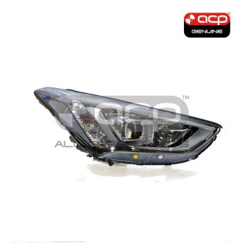 Xenon Head Lamp Drivers Side Genuine Suits Hyundai Santa Fe DM 2012 to 2015