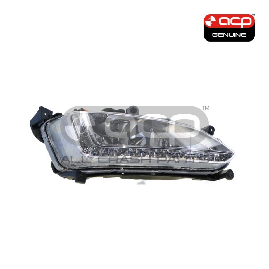 Fog Lamp Drivers Side Genuine Suits Hyundai Santa Fe DM 2014 to 2015