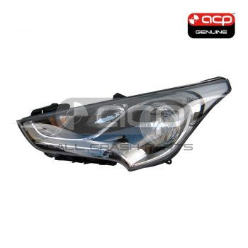 Halogen Head Lamp Passenger Side Genuine Suits Hyundai Veloster FS 2011 to 2017