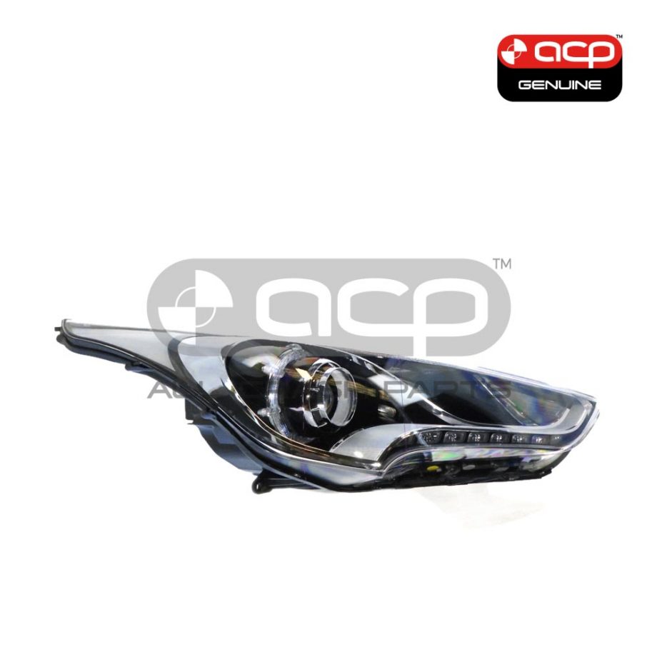 Projector Head Lamp Drivers Side Genuine Suits Hyundai Veloster FS 2011 to 2017