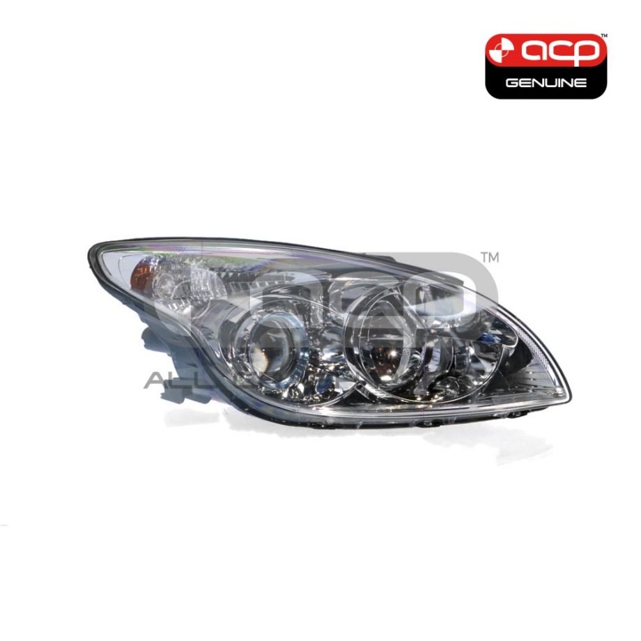 Head Lamp Drivers Side Genuine Suits Hyundai i30 FD 5 Door 8/2007 to 12/2007