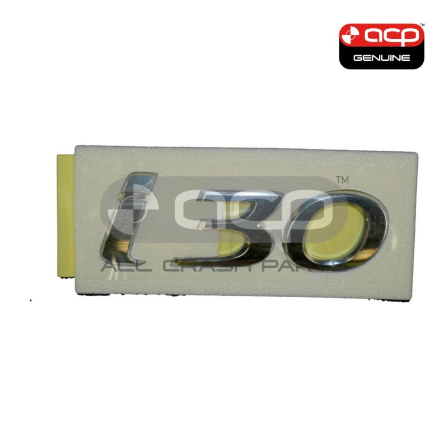 Tail Gate Emblem Genuine Suits Hyundai i30 FD 2007 to 2012
