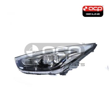 Head Lamp With DRL Passenger Side Genuine Suits Hyundai ix35 SE/Trophy LM 2013 to 2015