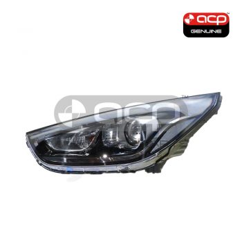 Head Lamp With DRL Passenger Side Genuine Suits Hyundai ix35 Highlander/Elite LM 2010 to 2015