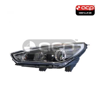 Projector Head Lamp Passenger Side Genuine Suits Hyundai i30 Go/Active/Elite/SR PD 2017 to 2020