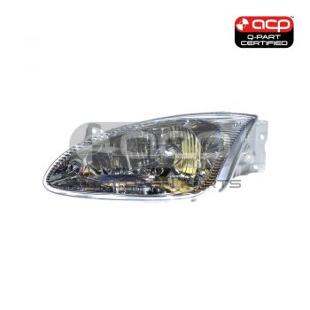 Head Lamp Passenger Side Certified Suits Hyundai Lantra J2/J3 1995 to 2000