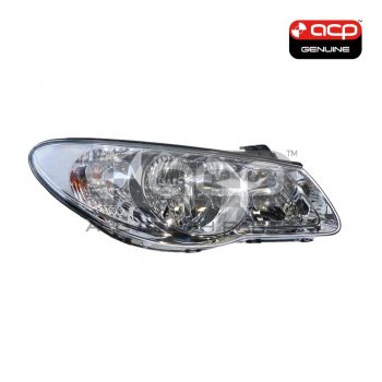 Head Lamp Drivers Side Genuine Suits Hyundai Elantra HD 2006 to 2011