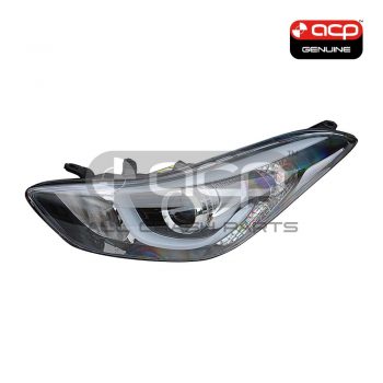 Xenon Head Lamp Passenger Side Genuine Suits Hyundai Elantra MD 2013 to 2016