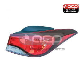 Tail Lamp Drivers Side Certified Suits Hyundai Elantra MD 2013 to 2016