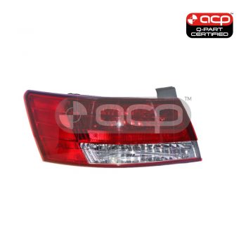 Tail Lamp Passenger Side Certified Suits Hyundai Sonata NF 2005 to 2010