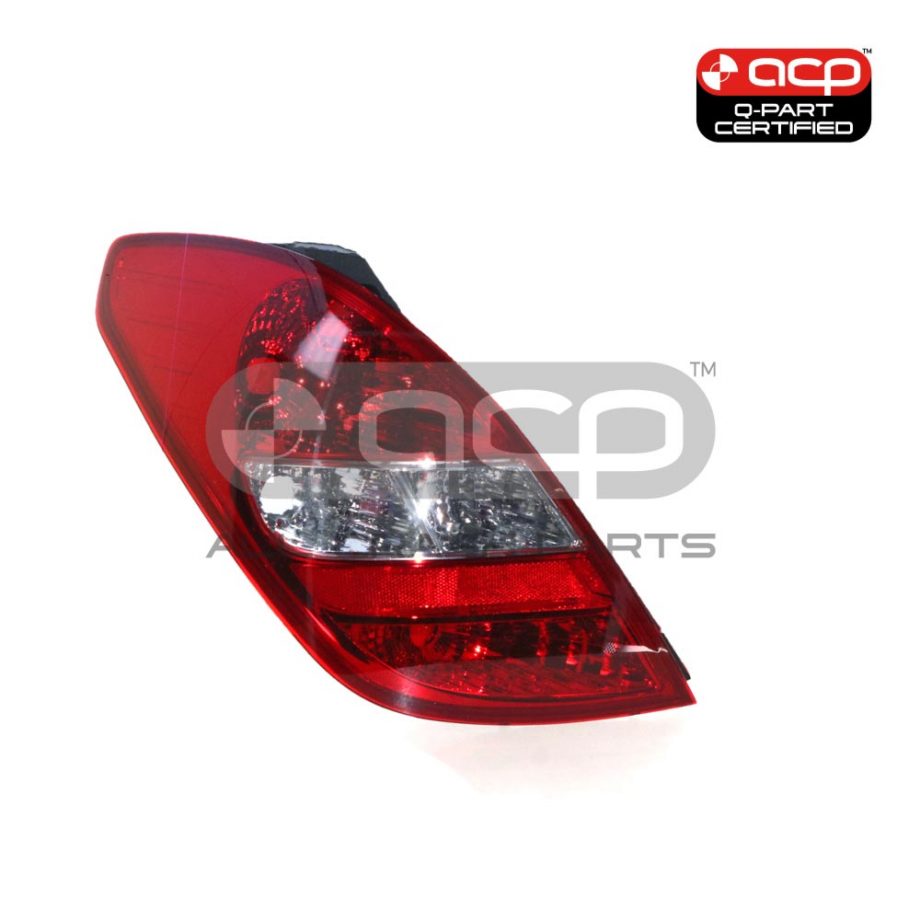Tail Lamp Passenger Side Certified Suits Hyundai i20 PB 2010 to 2012