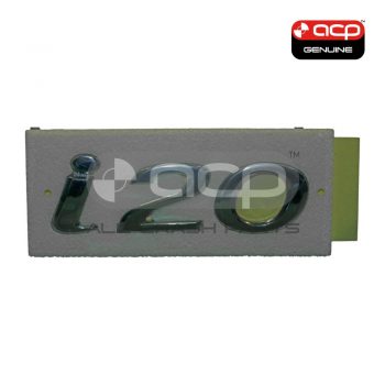 Tail Gate Emblem Genuine Suits Hyundai i20 PB 2010 to 2015