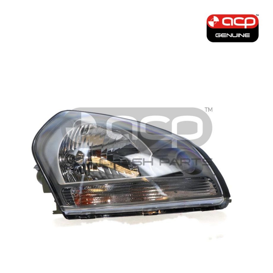 Head Lamp Drivers Side Genuine Suits Hyundai Tucson JM 4/2004 to 6/2008