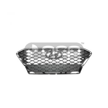 Grey Grille Genuine Suits Hyundai Kona OS 2017 to 2021