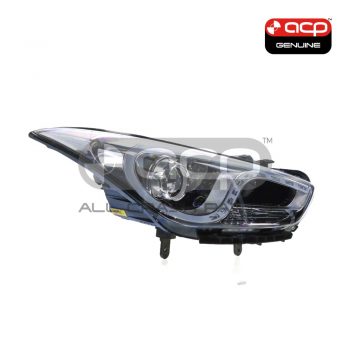 Halogen Head Lamp Drivers Side Genuine Suits Hyundai i40 VF 2011 to 2015
