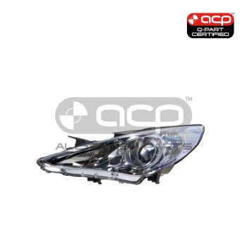 Halogen Head Lamp Passenger Side Certified Suits Hyundai i45 YF 2010 to 2013