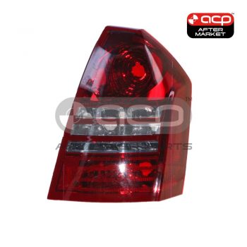Black Red/Clear Tail Lamp Drivers Side Aftermarket Suits Chrysler 300C 300C 2005 to 2008