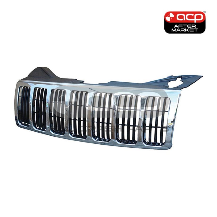 Chrome Grille Aftermarket Suits Jeep Grand Cherokee WH 2005 to 2011