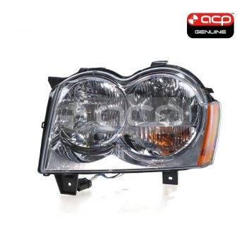 Halogen Manual Adjust Head Lamp Passenger Side Genuine Suits Jeep Grand Cherokee WH 2005 to 2011