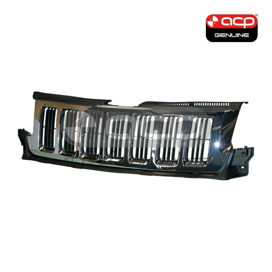 Chrome Grille With Chrome Mesh Genuine Suits Jeep Grand Cherokee WK 2011 to 2016