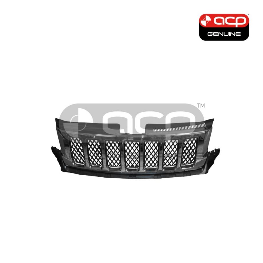 Chrome Grille With Black Mesh Genuine Suits Jeep Grand Cherokee WK 2011 to 2016
