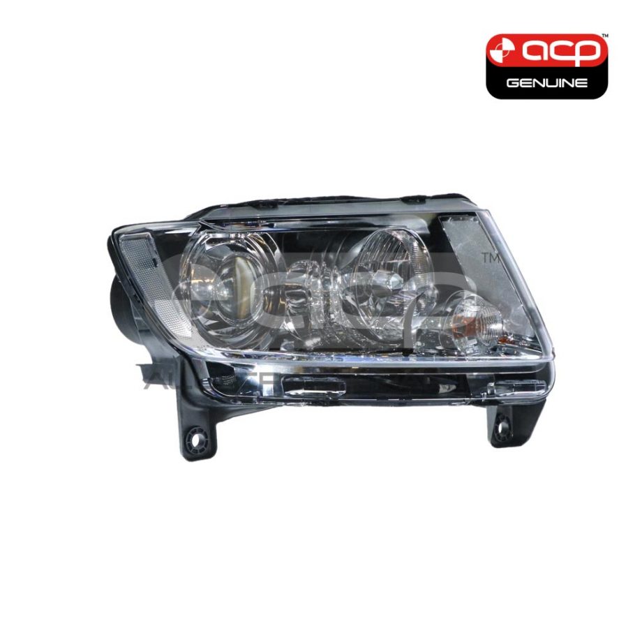 Xenon Head Lamp Drivers Side Genuine Suits Jeep Grand Cherokee WK 2/2011 to 7/2013