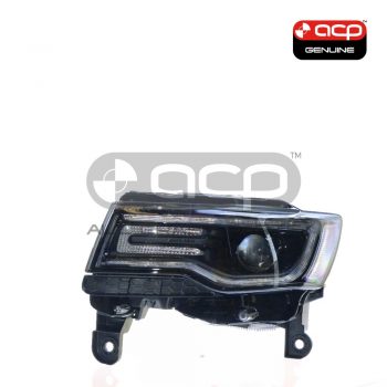 LED Head Lamp Passenger Side Genuine Suits Jeep Grand Cherokee SRT-8 WK 2/2011 to 3/2016