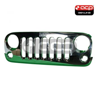 Chrome Grille Genuine Suits Jeep Wrangler JK 2006 to 2018