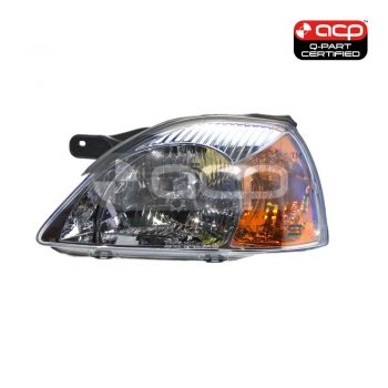 Head Lamp Passenger Side Certified Suits Kia Rio BC 9/2002 to 8/2003