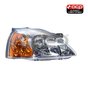 Head Lamp Drivers Side Certified Suits Kia Rio BC 9/2002 to 8/2003