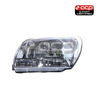 Halogen Manual Adjust Head Lamp Passenger Side Certified Suits Kia Sportage KM 2005 to 2010