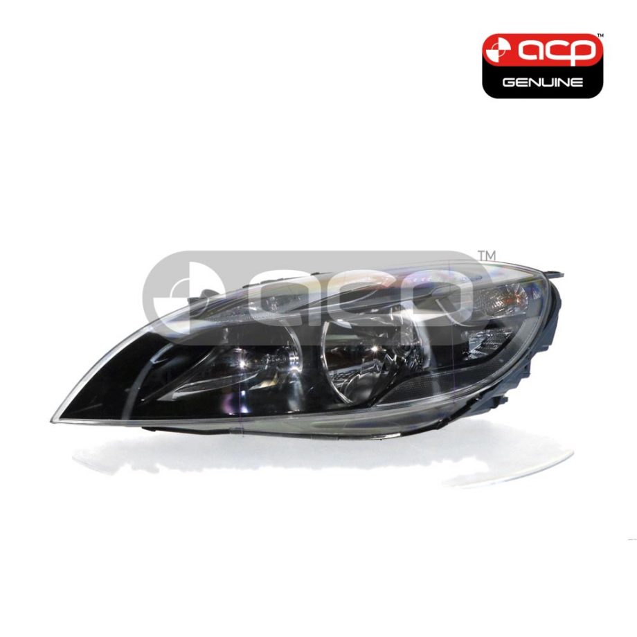 Halogen Electric Adjust Head Lamp Passenger Side Genuine Suits Volvo S40 / V40 M Series 2013 to 2021